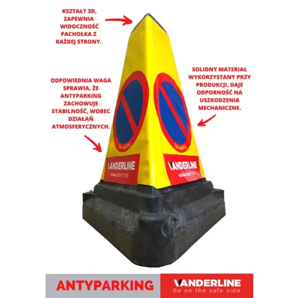 Pachołek antyparking 3D 50 cm - obrazek 2