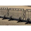 ENIGMA Barierka Tymczasowa HDPE - Czarna 2 m x 1,1 m Niebieska - obrazek 4
