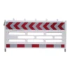 Bariera HDPE i stal biała 2,10 m x 1,07 m TOROS DISAYO folia II