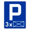 Znak drogowy D-18a parking - miejsce zastrzeżone - obrazek 3