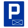 Znak drogowy D-18a parking - miejsce zastrzeżone