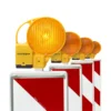 Lampa do fali świetlnej BakoTaper Typ 628, żółta, jednostronna - obrazek 3
