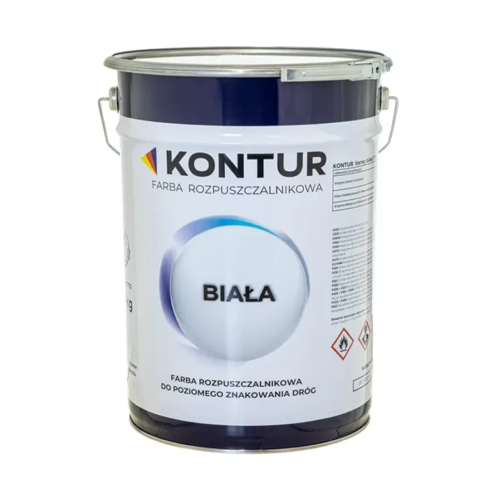 Farba biała KONTUR