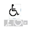 Szablon malarski Inwalida P-24 parking 110x130cm
