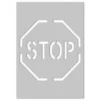 STOP - szablon malarski wielorazowy do oznaczeń poziomych 64x64cm