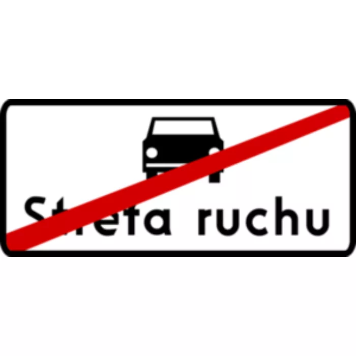 D53 Koniec strefy ruchu